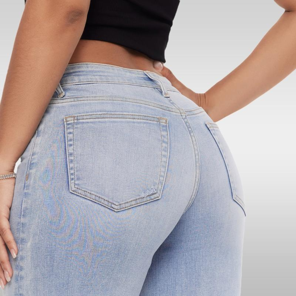 2025 New models Mid-Low Rise Stretch Wide-Leg Baggy Jeans