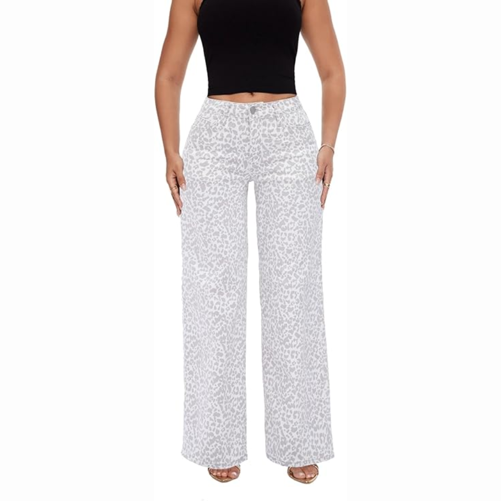 2025 New models Mid-Low Rise Stretch Wide-Leg Baggy Jeans